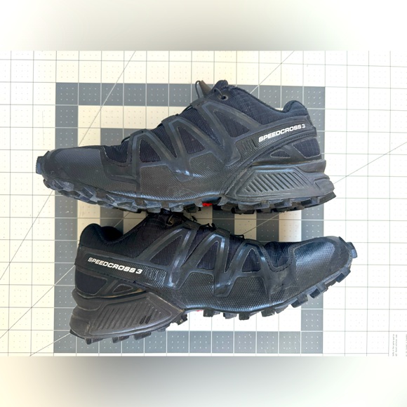 Salomon Speed cross 3/black/women's 6.5 - Picture 1 of 9